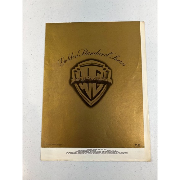 Warner Bros. Publications Golden Standard Series I love A Parade Sheet Music - Picture 1 of 3